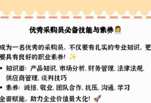 采购员必备基本知识解析（从零起步，掌握采购管理的核心技能）